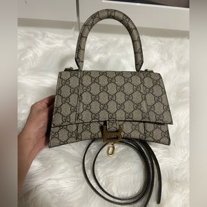Gucci/Balenciaga colab Hourglass bag